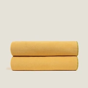 Плед Frati SOFT VISCOSE SENAPE, желтый, 160x200, вискоза 30% полиэстер 70%, 510г