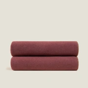 Плед Frati SOFT VISCOSE BORDEAUX, бордовый, 160x200, вискоза 30% полиэстер 70%, 510г