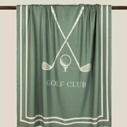 Плед GOLF CLUB 150x200 хлопок 35% полиэстер 65%, 730г
