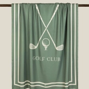 Плед GOLF CLUB 150x200 хлопок 35% полиэстер 65%, 730г