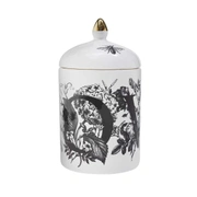 Свеча ароматическая Rory Dobner LOVE FLOWERS 750 гр, дикий инжир и виноград, 9 × 9 × 16 см , фарфор