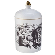 Свеча ароматическая Rory Dobner LOVE FLOWERS 750 гр, дикий инжир и виноград, 9 × 9 × 16 см , фарфор
