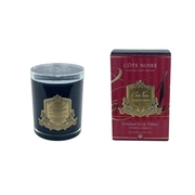 Свеча COGNAC ET LE TABAC450 гр , черный стаканчик, золотой декор 16х10,5х10,5 см