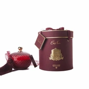 Red Round Art Deco Свеча 300 гр, кисточка ароматизированная, спрей 5 мл для кисточки, соевый воск