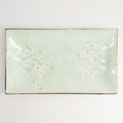 Блюдо прямоугольное Green Cosmos 33,2x19,3x2,2см, керамика