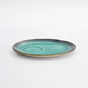 Тарелка Yamasaku Turquoise 18x14x2см, керамика