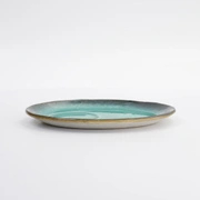 Тарелка Yamasaku Turquoise 18x14x2см, керамика