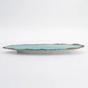Тарелка Yamasaku Green Oblong 33x13,5x2,5см, керамика