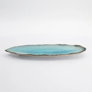 Тарелка Yamasaku Green Oblong 33x13,5x2,5см, керамика
