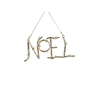 Елочное украшение надпись NOEL 20 см