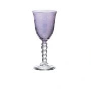 Набор бокалов для вина Perle Violet, 2шт, хрустальное стекло, H 17,5