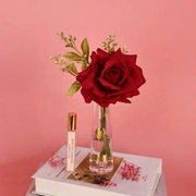 SUMMER ROSE GOLD REDДиффузор роза, бордовый, золотой декор, спрей 15 мл
