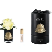 Бутон розы диффузор ROSE BUD , черная ваза, 1 спрей 5мл ВхШхД 13,5