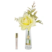 SUMMER ROSE GOLD YELLOWДиффузор роза, желтый, золотой декор, спрей 15 мл