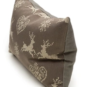 CUSHION Подушка 45/45, лен, наполнитель конфорель