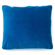 Подушка декоративная PACHA BLEU PAON 45х45, бархат 100% хлопок, начинка полиэстер
