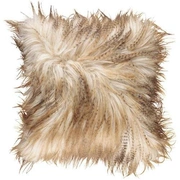 Mongolian Dusty Brown Подушка 50х50, мех монгольской козы
