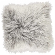 SNOW TIBETAN ASH Подушка мех тибетской козы 40x40