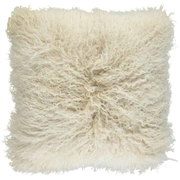 Tibetan Arctic Sunrise Подушка мех тибетской козы 40x40