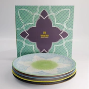 Набор Lily Flower 4 тарелки 26x3см, фарфор