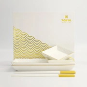 Набор для суши Nippon White Gold , 6 предметов, фарфор