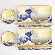 Набор для суши 6 предметов Kawaii Hokusai, фарфор