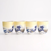 Набор Kawaii Hokusai 4 кружки 7x8см, 170мл