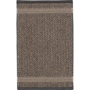 Полотенце INVERNESS 30/50 бежево-черный 80%хлопок 20%лен махра