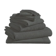 Полотенце UNI ANTHRACITE 55/110 темно-серый хлопок 600гр/м2