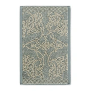 Полотенце MARIAGE 30х50 бирюзовый 80%хлопок 20%лен махра