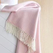 Плед PLUME ROSE розовый 130/170PLUME ROSE шерсть 52% акрил 48%, 110 г/м2
