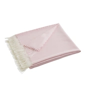 Плед PLUME ROSE розовый 130/170PLUME ROSE шерсть 52% акрил 48%, 110 г/м2