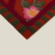 Плед Frati ROSE FLOWER RUGGINE 150x190, шерсть 80% полиэстер 20%, 900г