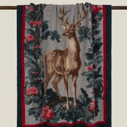 Плед Frati FOREST KING GREY 150x190, шерсть 80% полиэстер 20%, 900г