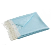 Плед PLUME CELADON бирюзовый 130/170 шерсть 52% акрил 48%, 110 г/м2
