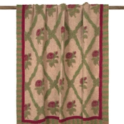 Плед Frati OLD STYLE BORDEAUX 150x190, шерсть 80% полиэстер 20%, 910г