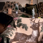 Плед Frati DAISY GREY 150x190, шерсть 80% полиэстер 20%, 900г