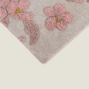 Плед Frati MAGNOLIA BEIGE, бежевый с розовым, 150x190 шерть 55% полиэстер 45%, 1070г