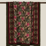 Плед Frati ORIENTAL PEONY150x190, шерсть 80% полиэстер 20%, 900г
