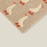Плед детский LITTLE BEIGE DUCK 75x100, серый, шерсть 80% полиэстер 20%, 450гр