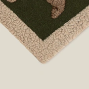 Плед Frati MAGNOLIA GREEN 150x190, шерсть 80% полиэстер 20%, 900г