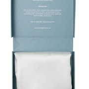 Наволочка BEATY BOX white 50/75 белый малберри шелк 19 момм, коробка подарочная 13x15.5x4 см
