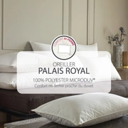 Подушка PALAIS ROYAL средней жесткости 50х70 начинка полиэстер, чехол хлопок сатин жаккард клетка