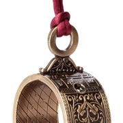Подвеска солнечные часы Hemisferium Hanging Altitude Ring dial диам 4 толщина 4 мм Н.2,1 см, брон