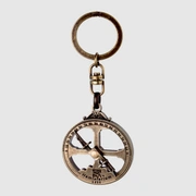 Брелок астролябия Hemisferium Nautical Astrolabe Key Ring диам 4,5 см толщина 5 мм, бронза