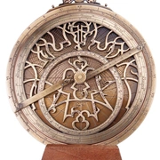 Астролябия планисферная диам 20 см Hemisferium Planisferic Astrolabe , бронза