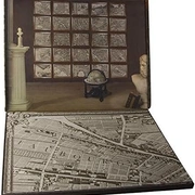 Карта Парижа 1739 года AUTHENTIC MODELS 240х190 см на 25 листах 40,6х50,8 см