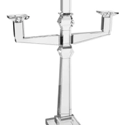 LUCE Подсвечник 3 рожка 38 x 12 x Н 53 хрусталь