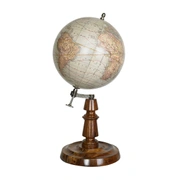 Глобус 19 век, AUTHENTIC MODELS диам 18 Н 31 см, латунь