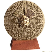 Вечный календарь диам 9 см Hemisferium Perpetual Calendar , бронза